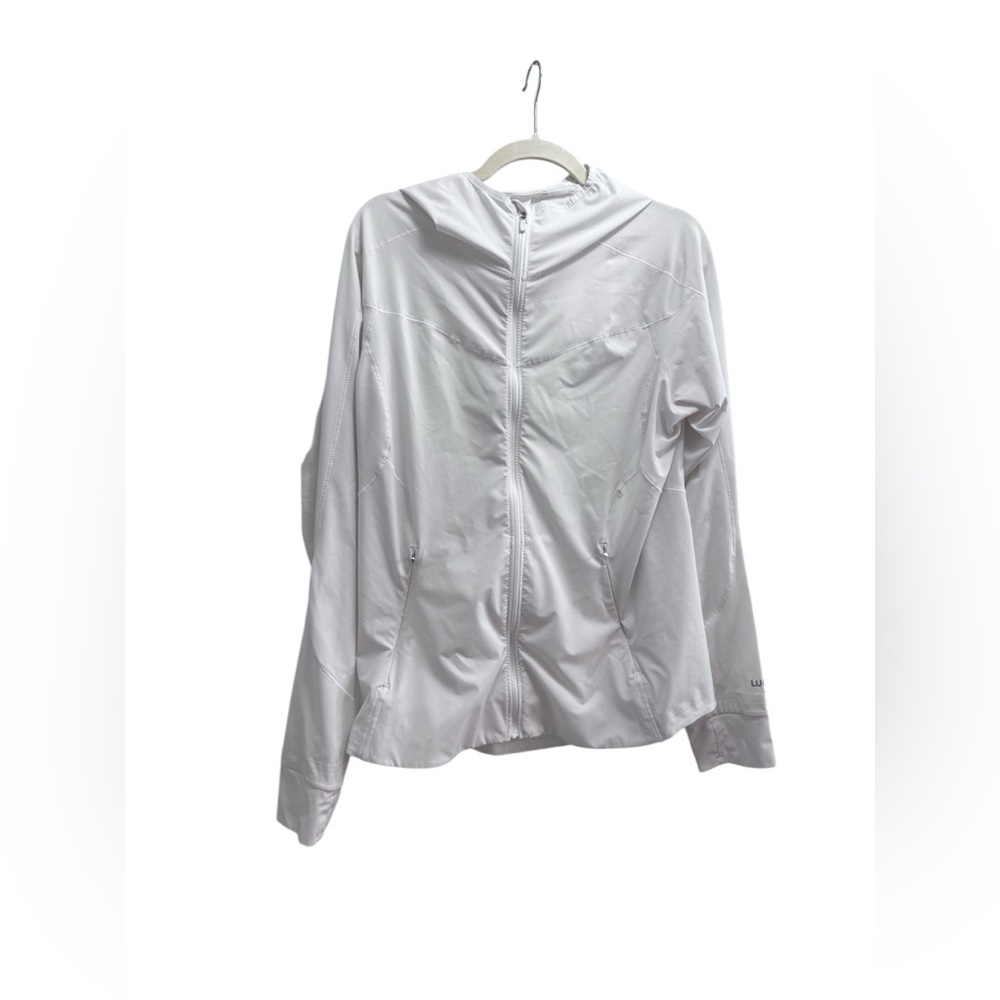 lululemon athletica White Lightweight Full-Zip Jacket - Picture 2 of 9